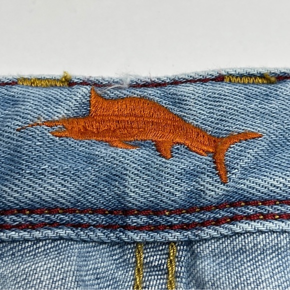 Tommy Bahama Blue Antigua Cove Jeans 34 x 30 36 x 30 TD121053 Light Wash Stretch - Picture 9 of 15